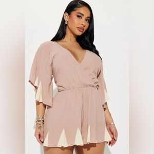 Mauve Romper